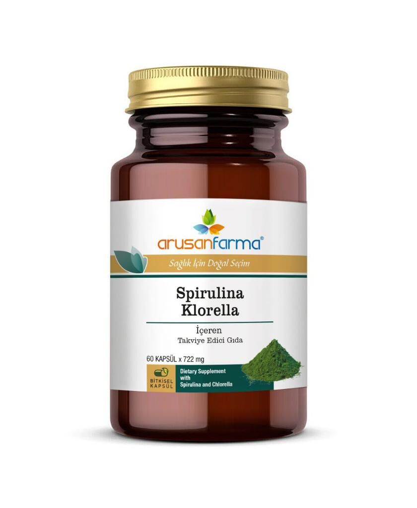 Klorella&Spirulina 60 Kapsül