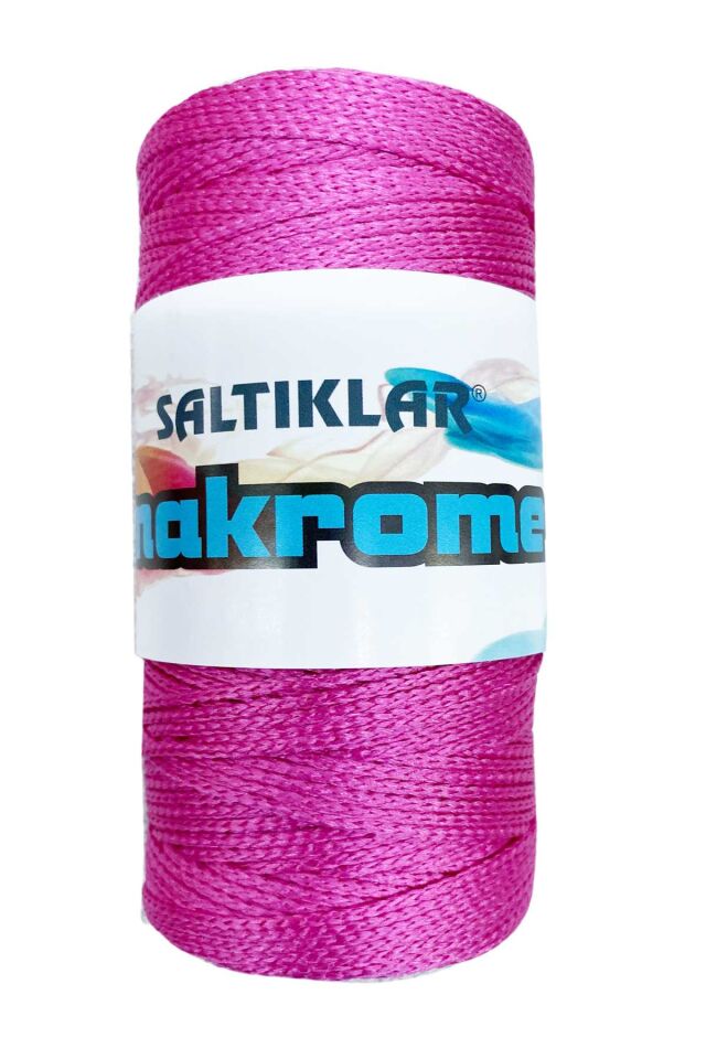 Polyester Makrome İpi 1538 Fuşya 100 gr