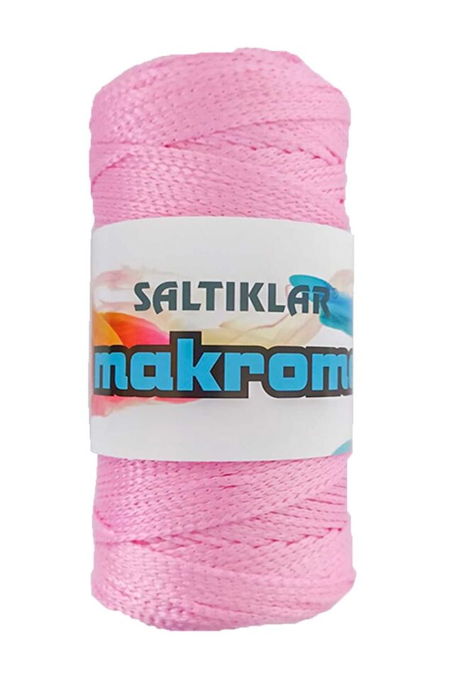 Polyester Makrome İpi 1545 Pembe 100 gr