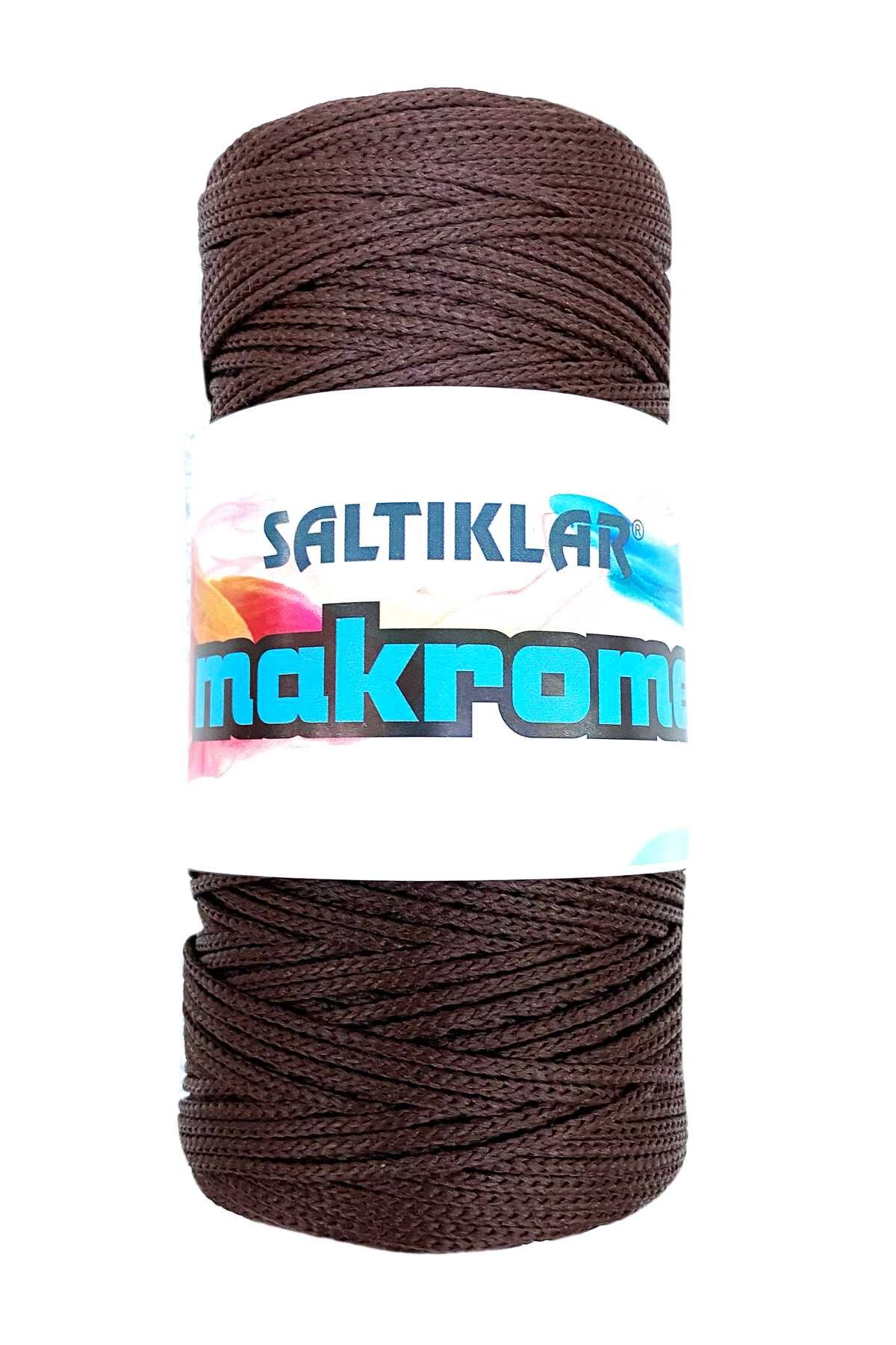 Polyester Makrome İpi 2070 Kahve 100 gr