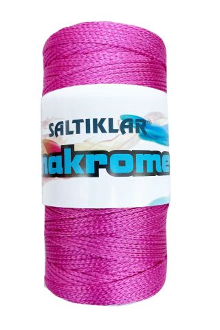 1 Adet Polyester Makrome İpi 1538 Fuşya 100 gr