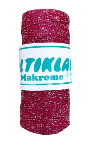 1 Adet Polyester Simli Makrome İpi SG-1845