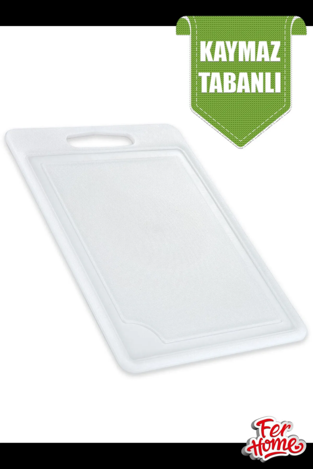 Kesme Tahtası Plastik Büyük Kesme Sunum Tahtası Kesim Panosu 225x325 Mm Royaleks-FR-108