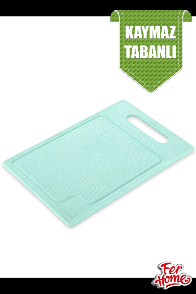 Kesme Tahtası Kaydırmaz Plastik Kesme Sunum Tahtası Pratik Kesim Panosu 160x245 Mm Royaleks-FR-107