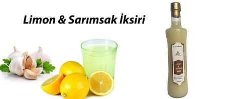 Limon &Sarımsak İksiri 500 Ml ( Sıvı )