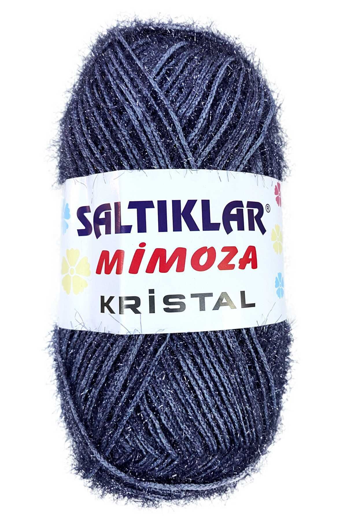 Mimoza Kristal Işıltılı Şal Patik Yelek İpi 36